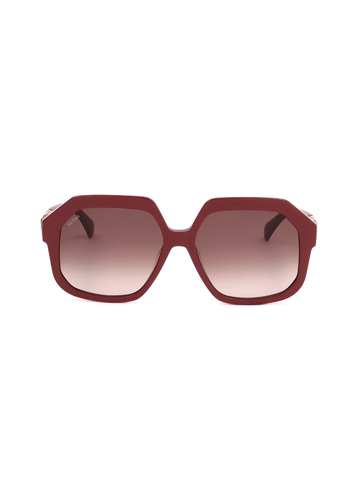 MaxMara Damen-Sonnenbrille in Bordeaux/ Braun günstig kaufen 57