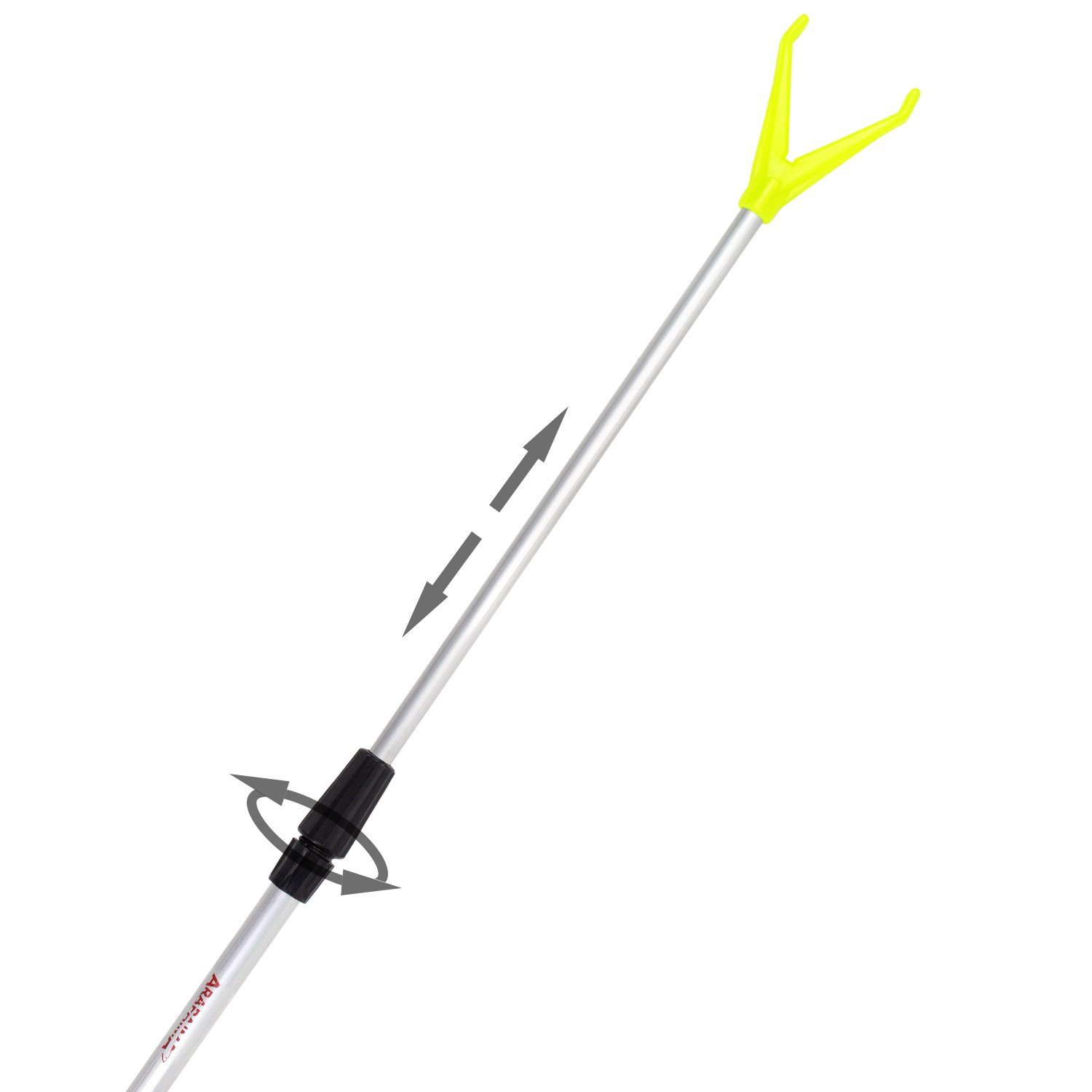 Arapaima Fishing Equipment rodhold Rutenhalter, (10er-Set, 10-tlg., Aluminum Teleskop Angelhalter)