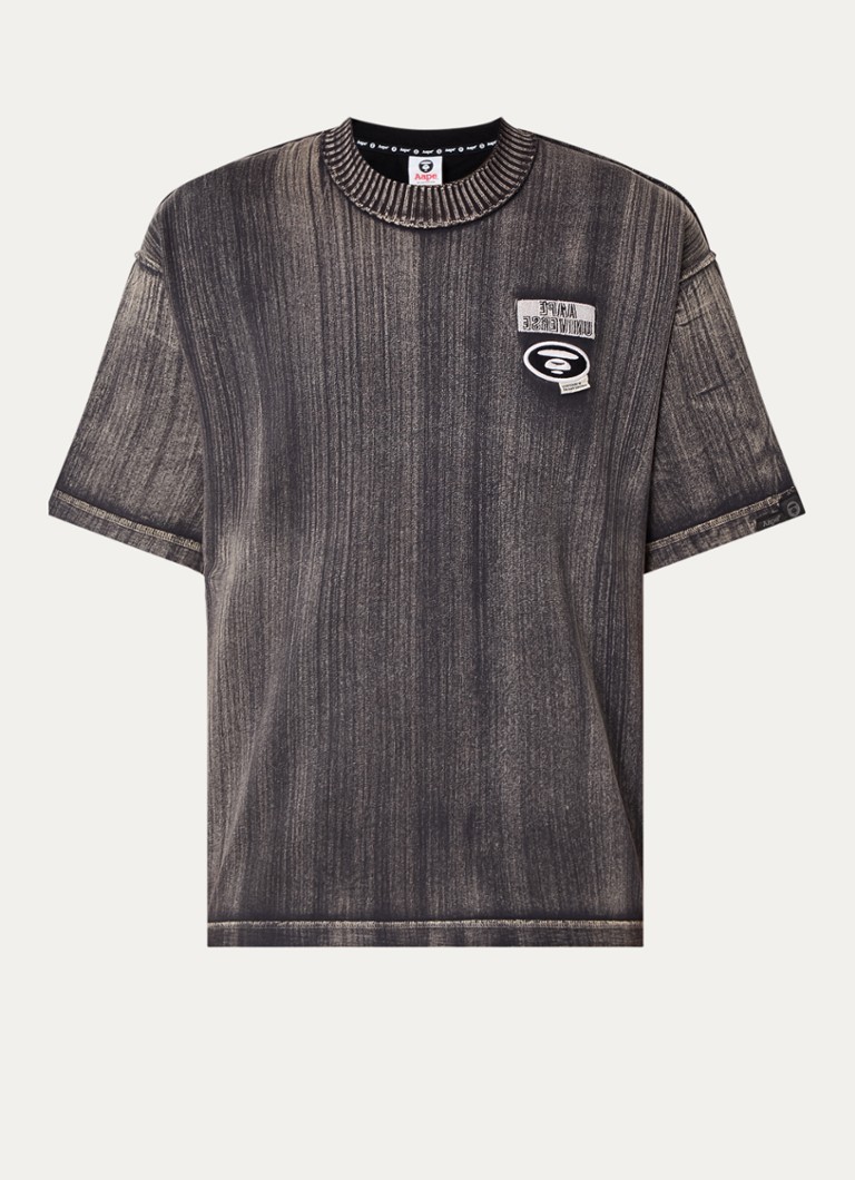 Tricou Aape cu logo și imprimeu pe spate.