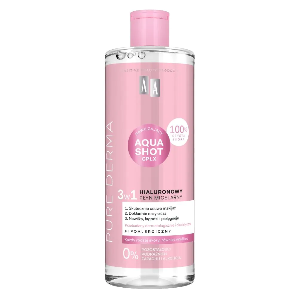 AA Pure Derma Hialuro - hialurono micelinis skystis 500ml