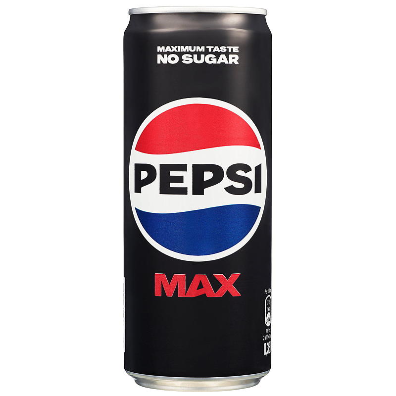 Pepsi Pepsi Max 0,33 l boks sleek