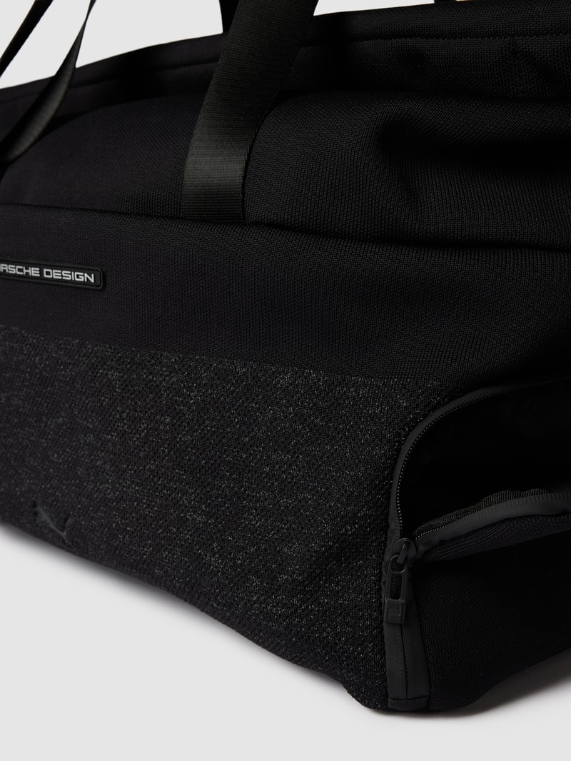 Weekender mit Label-Detail Modell 'Porsche Design Evoknit' in schwarz