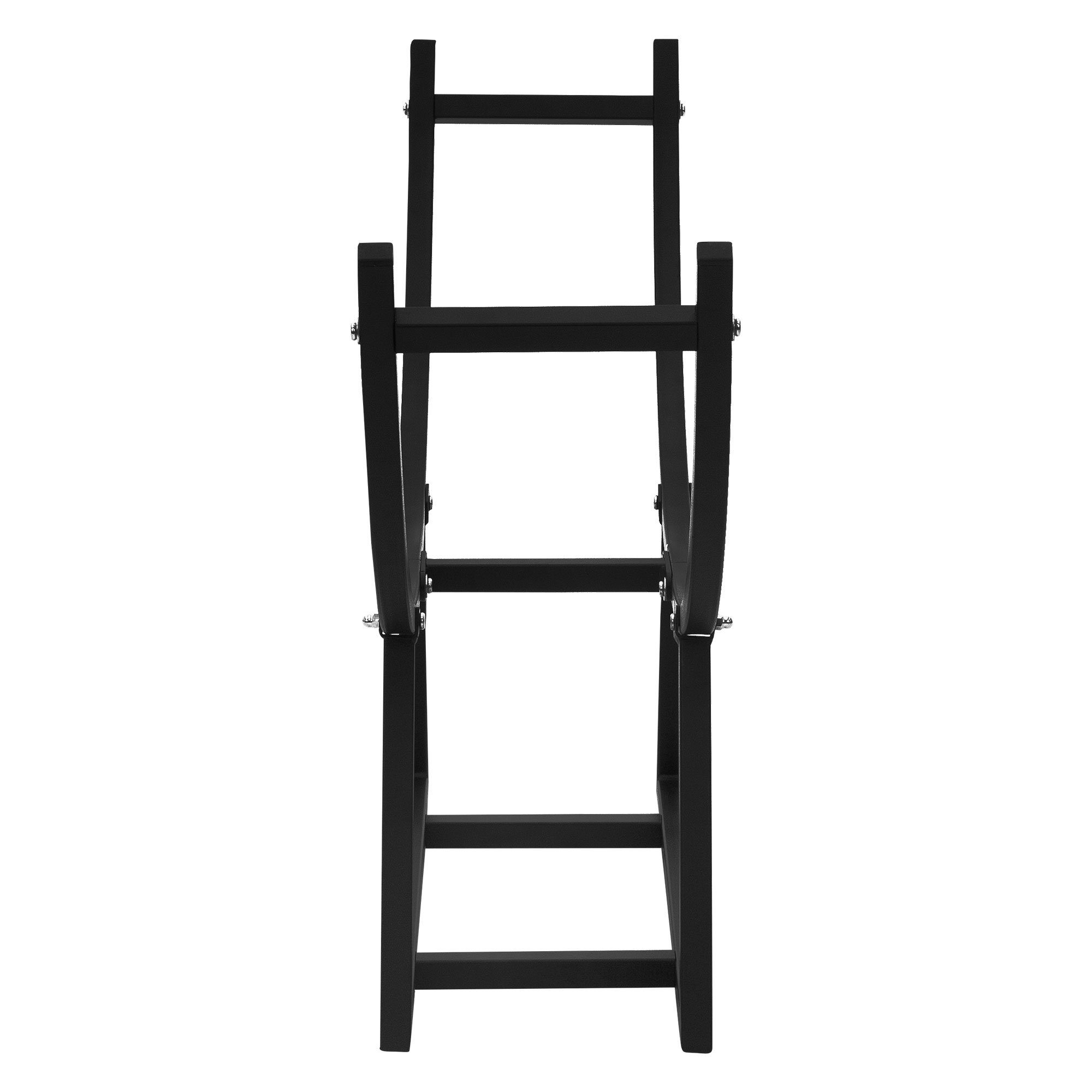 ML-DESIGN Kaminholzregal Brennholzregal Holzaufbewahrung Kaminholzständer Kaminholzhalter, BxTxH:21x94x55 cm, Schwarz 55x94x21cm rechteckig Metall Innen/Außen