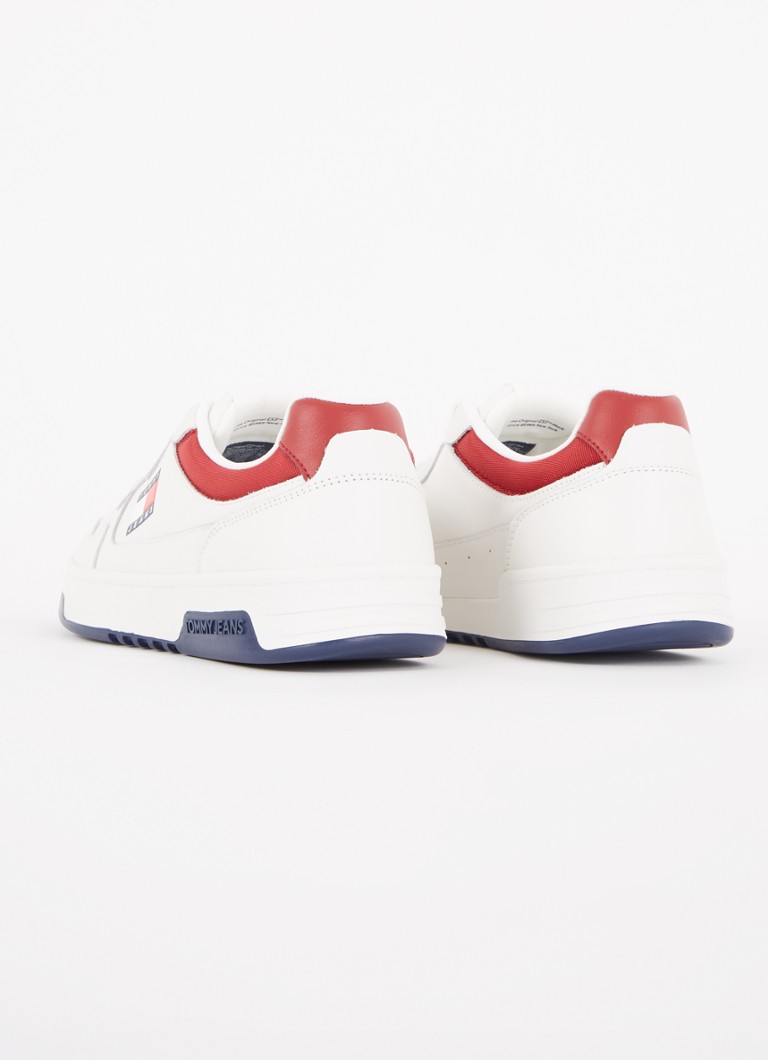 Teniși din piele Tommy Hilfiger cu logo