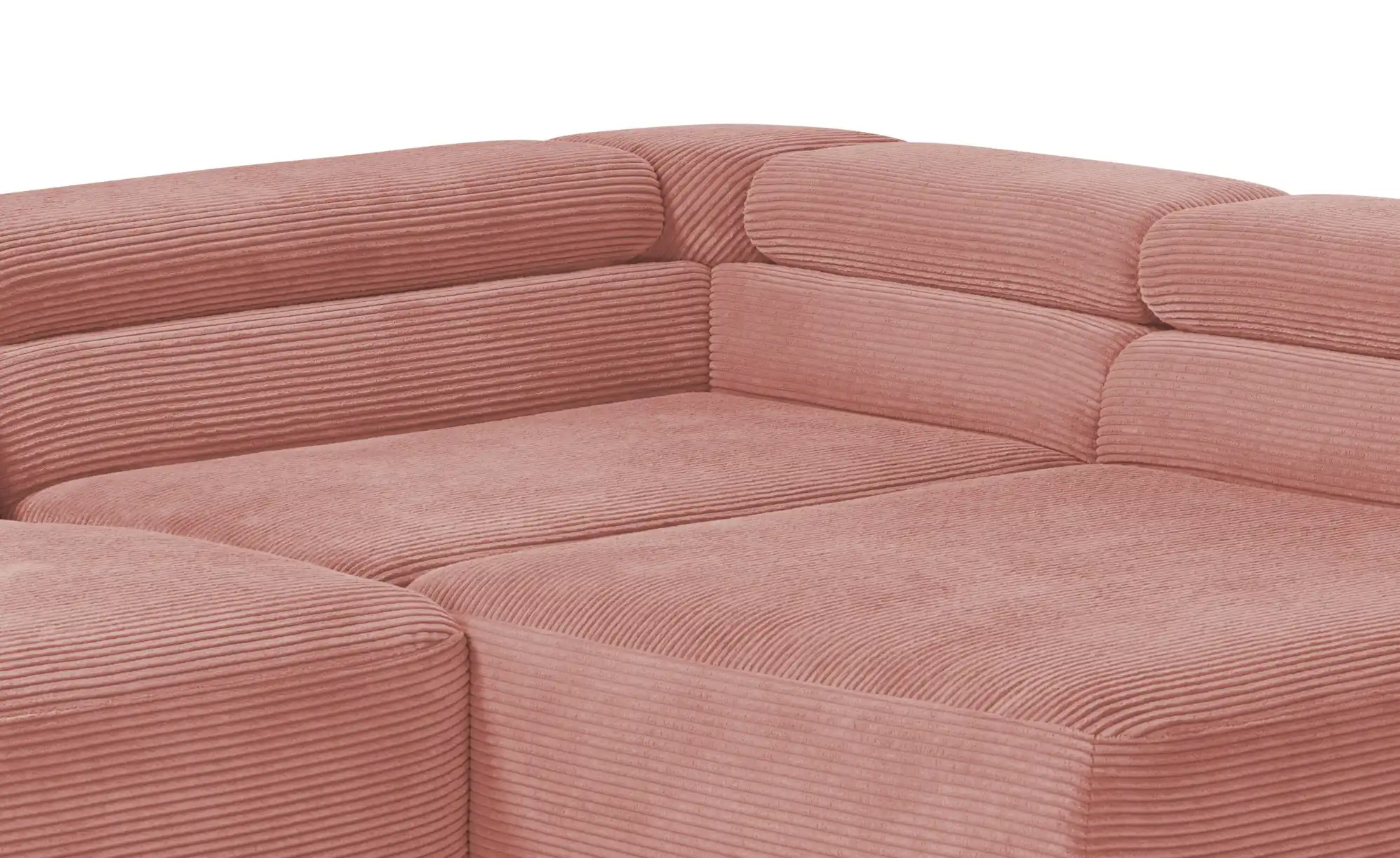 Jette Home Ecksofa aus Cord Jette Flirt
