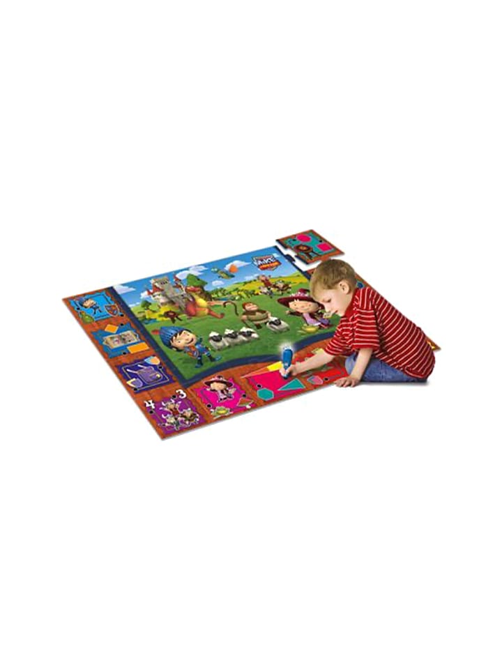 Clementoni Großer interaktiver Spielteppich Mike der Ritter mit Stift für Kinder 3 Jahre günstig kaufen onesize
