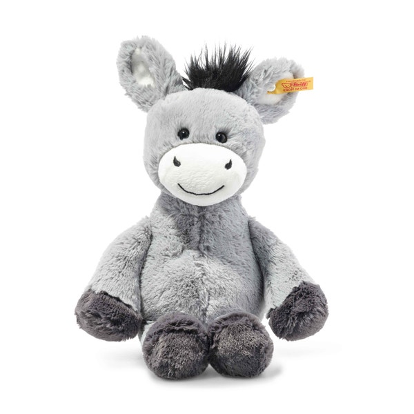 Dinkie Esel, 30 cm, hellgrau