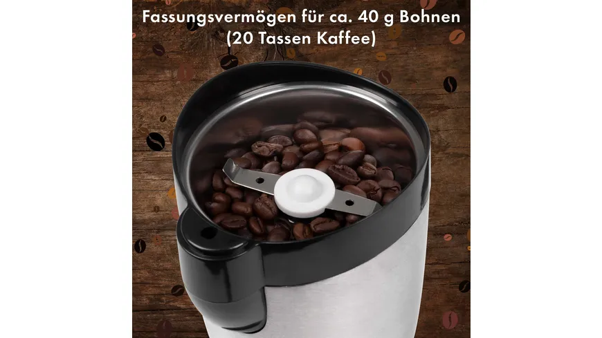 CLATRONIC elektrische Kaffeemühle KSW 3307