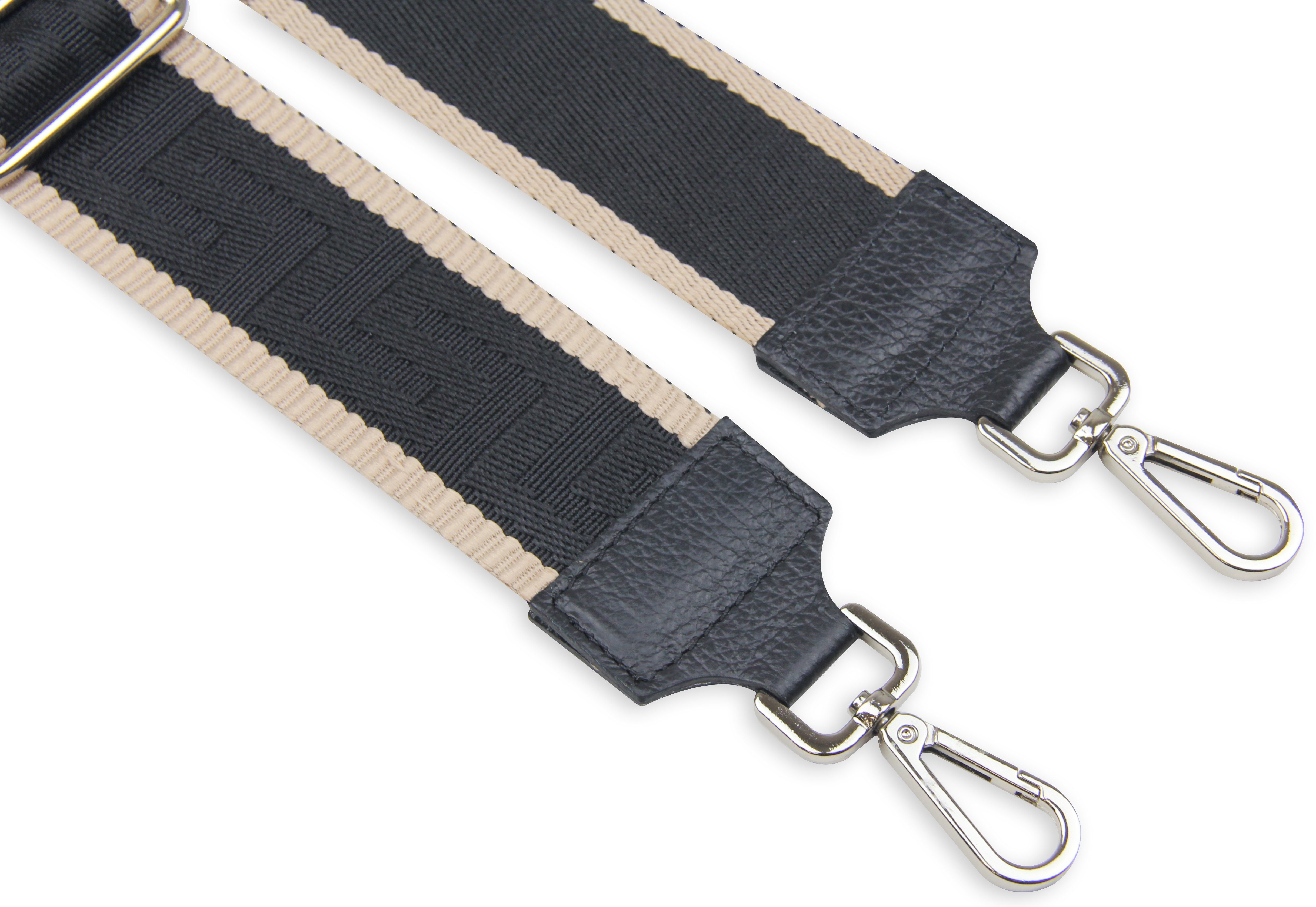 Frentree Schulterriemen MADE IN ITALY, 5cm breiter Schultergurt für Taschen, verstellbarer Gurt, Muster: S
