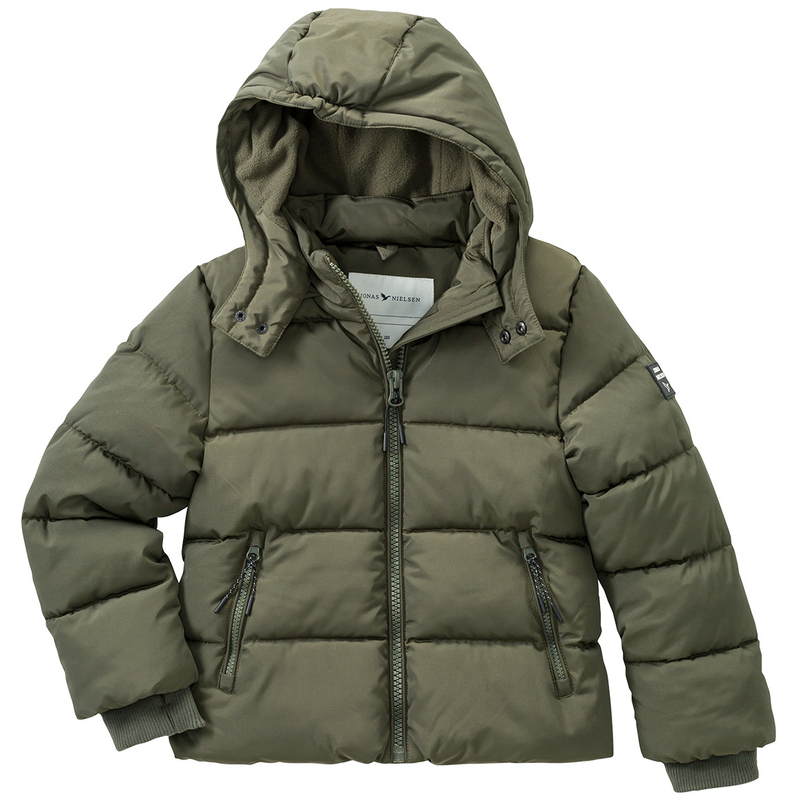 Jungen Steppjacke mit abknöpfbarer Kapuze