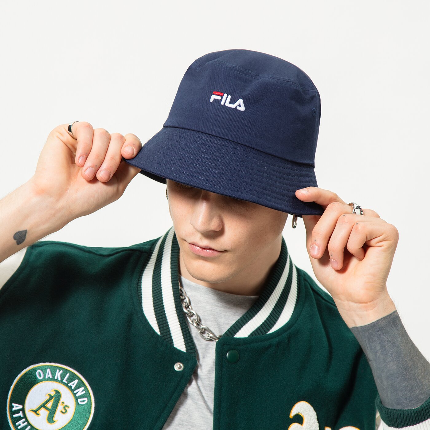 FILA MÜTZE BUCKET CAP Dunkelblau