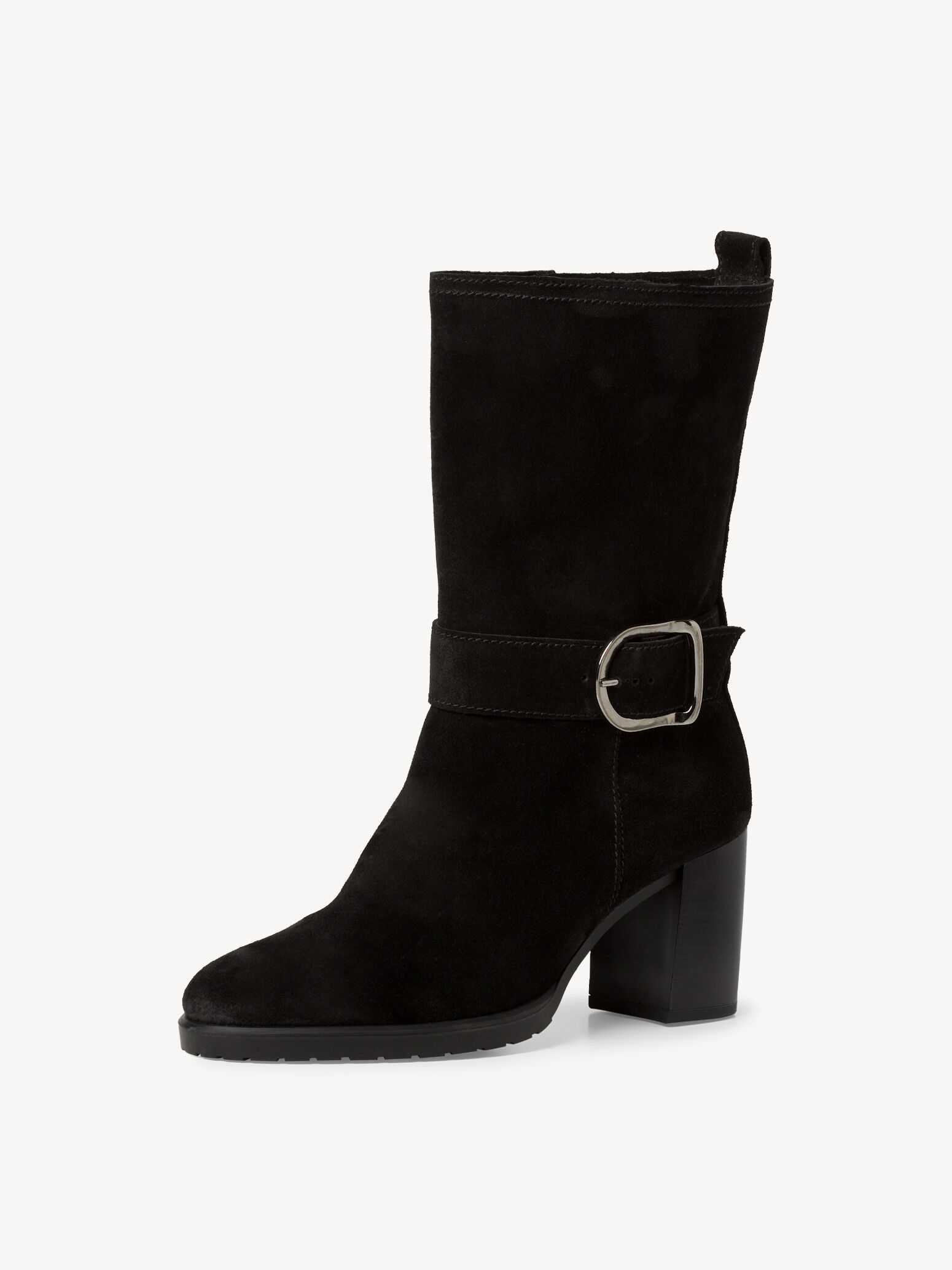 Bottes de cow-boy en cuir - noir