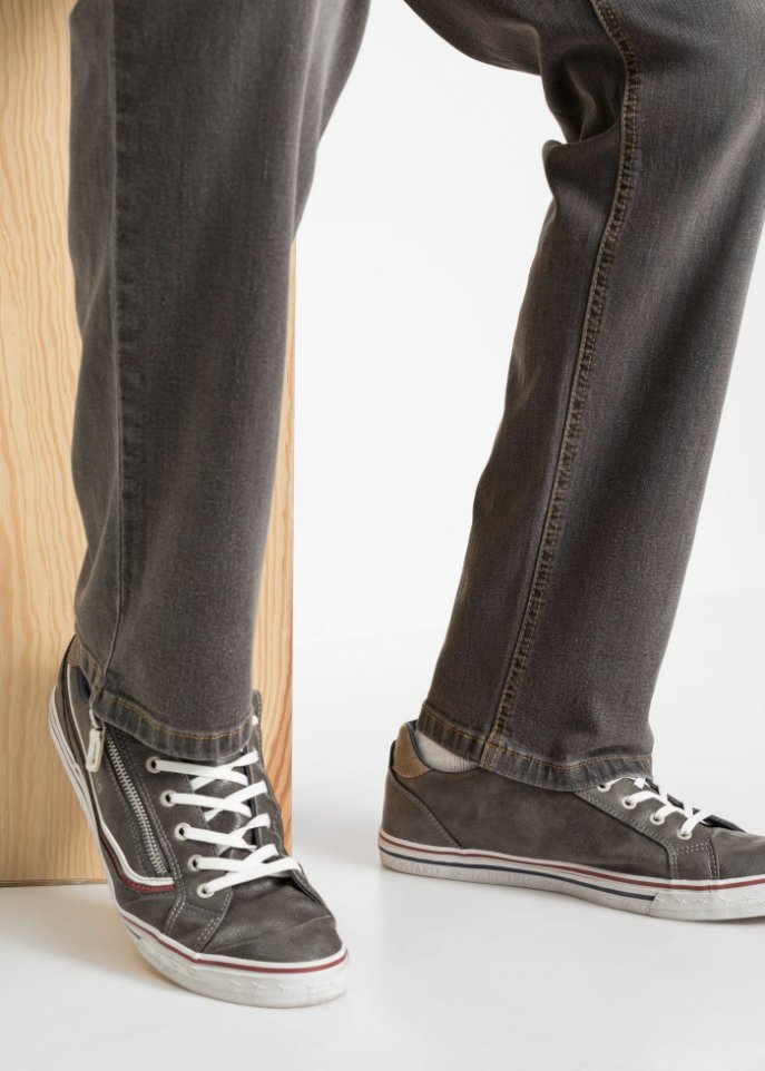 Regular Fit Stretch-Jeans, Straight (2er Pack)