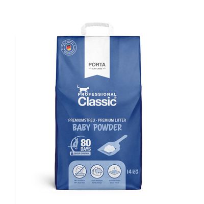 Professional Classic Katzenstreu mit Babypuderduft