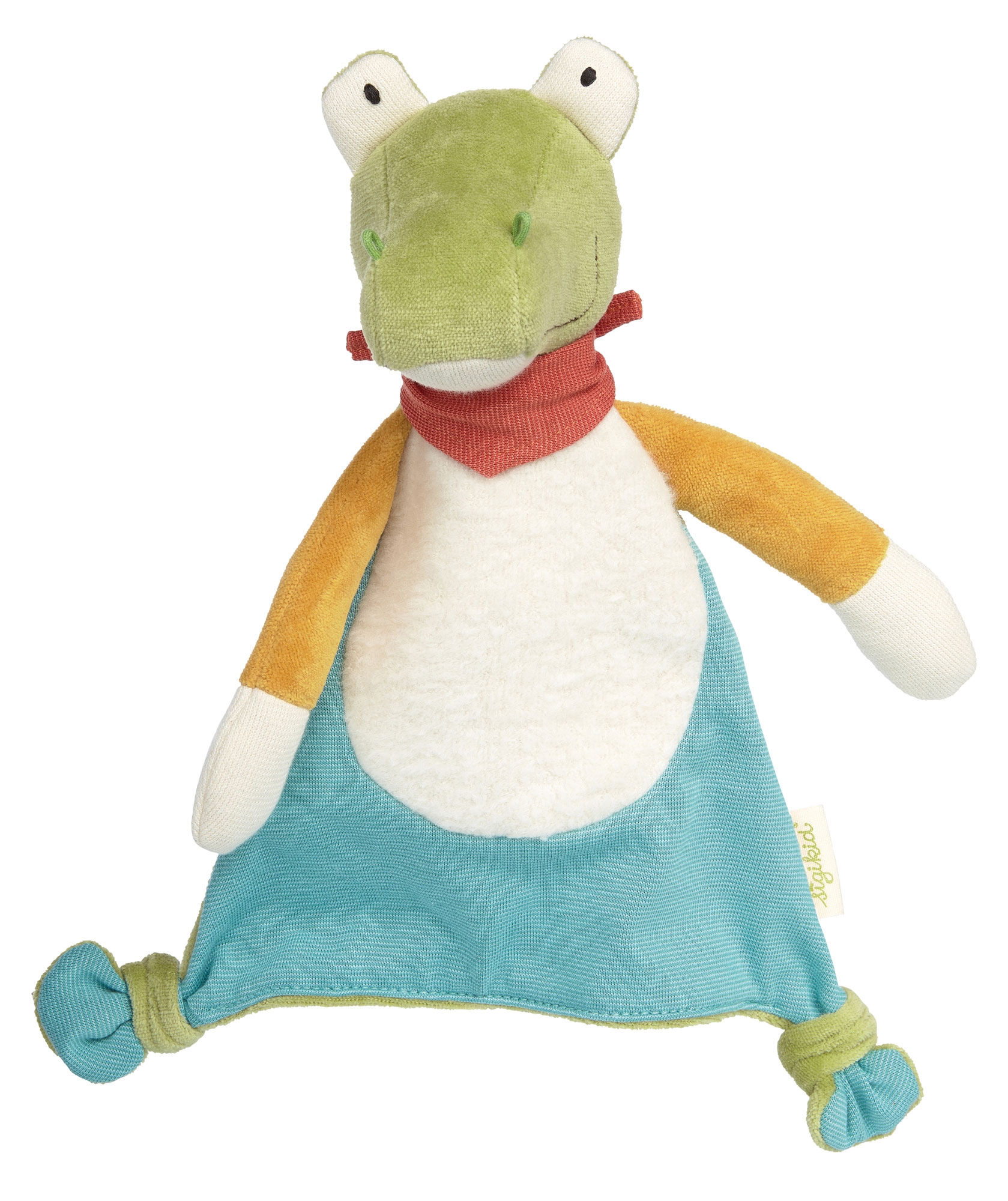 Baby Schnuffeltuch Krokodil, Green Collection