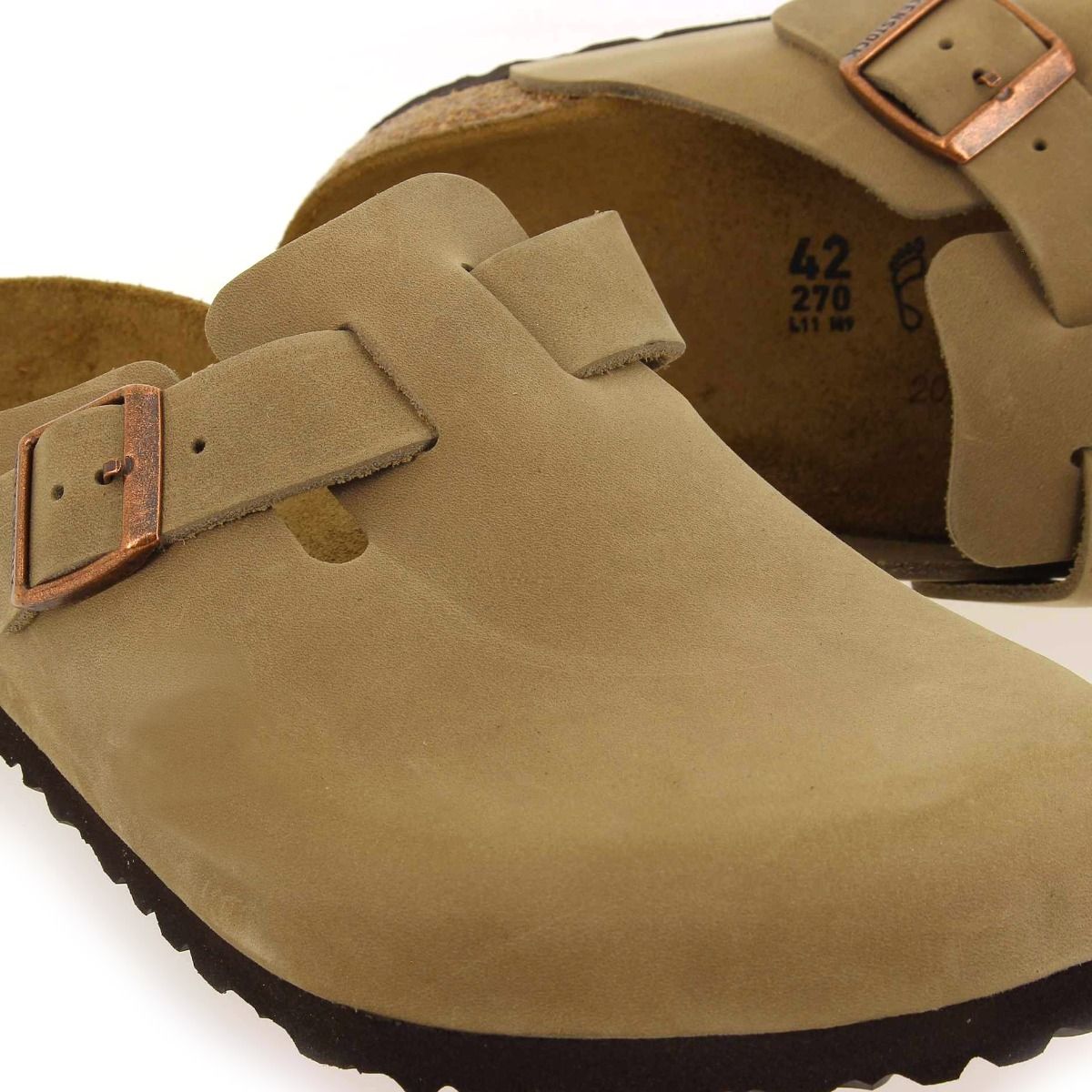Birkenstock  BOSTON OILED LEATHER M - Beige