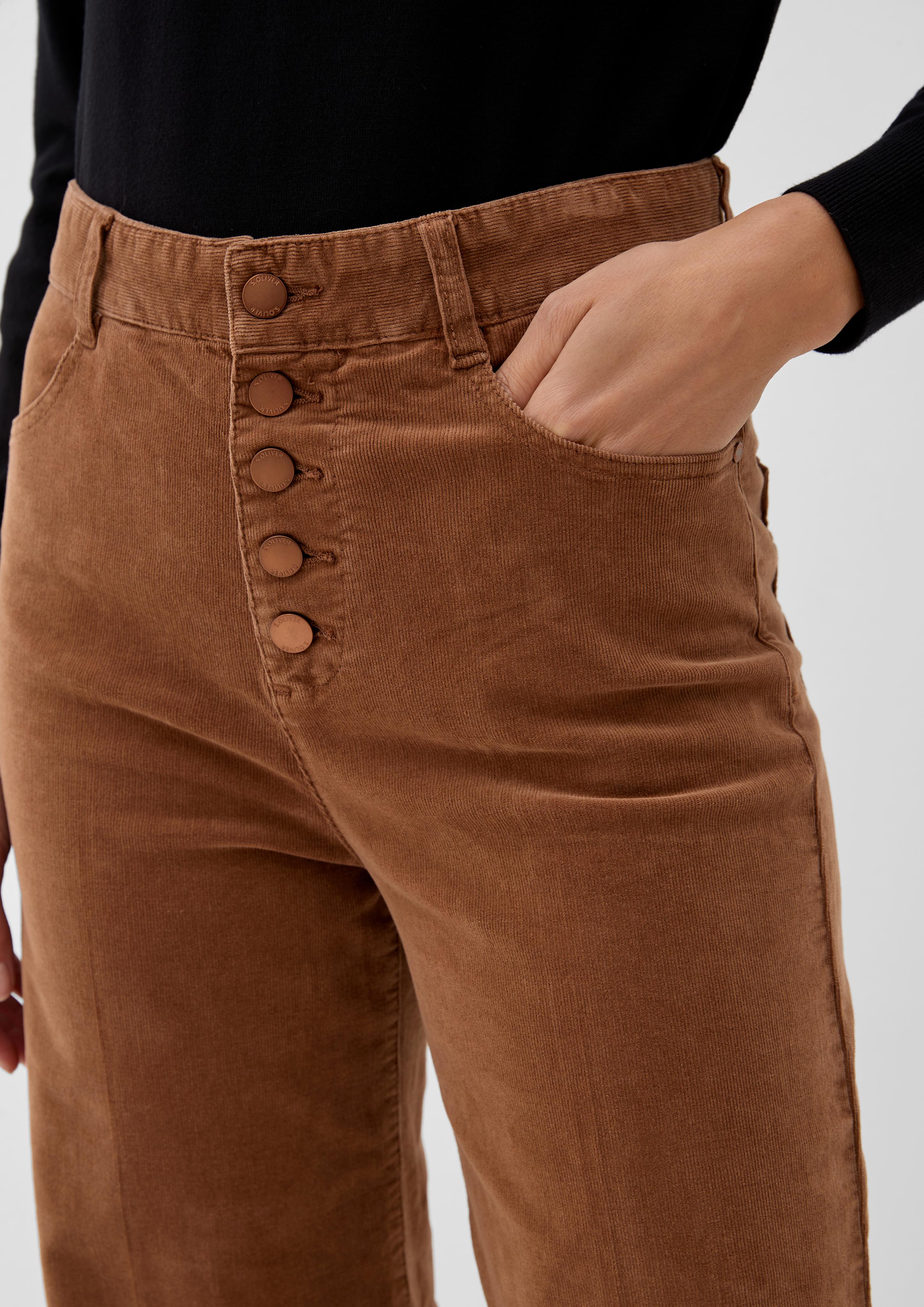 Cordhose mit Knopfleiste  2121489-8764