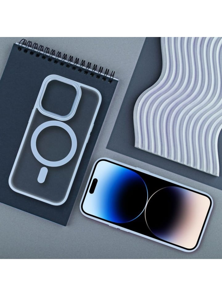 COFI 1453 Matte MagSafe Cover Hülle kompatibel mit iPhone 16 Pro Max Blau in Schwarz günstig kaufen onesize