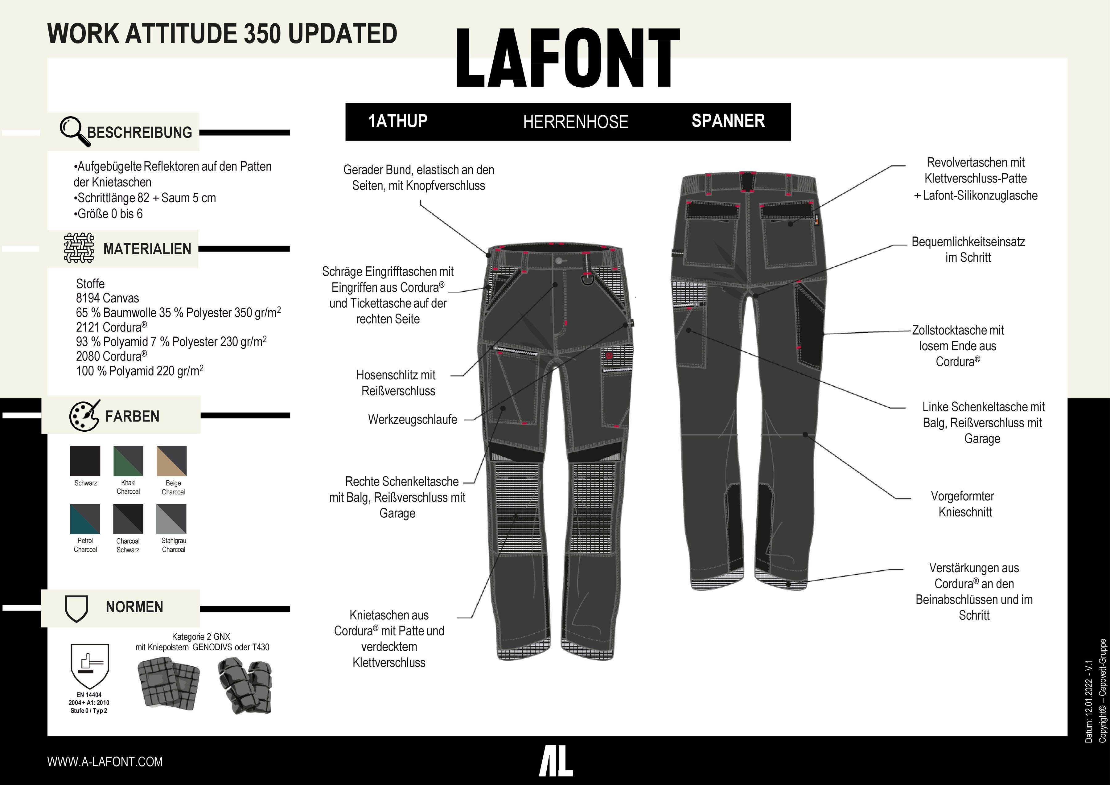 Lafont Arbeitsbundhose 