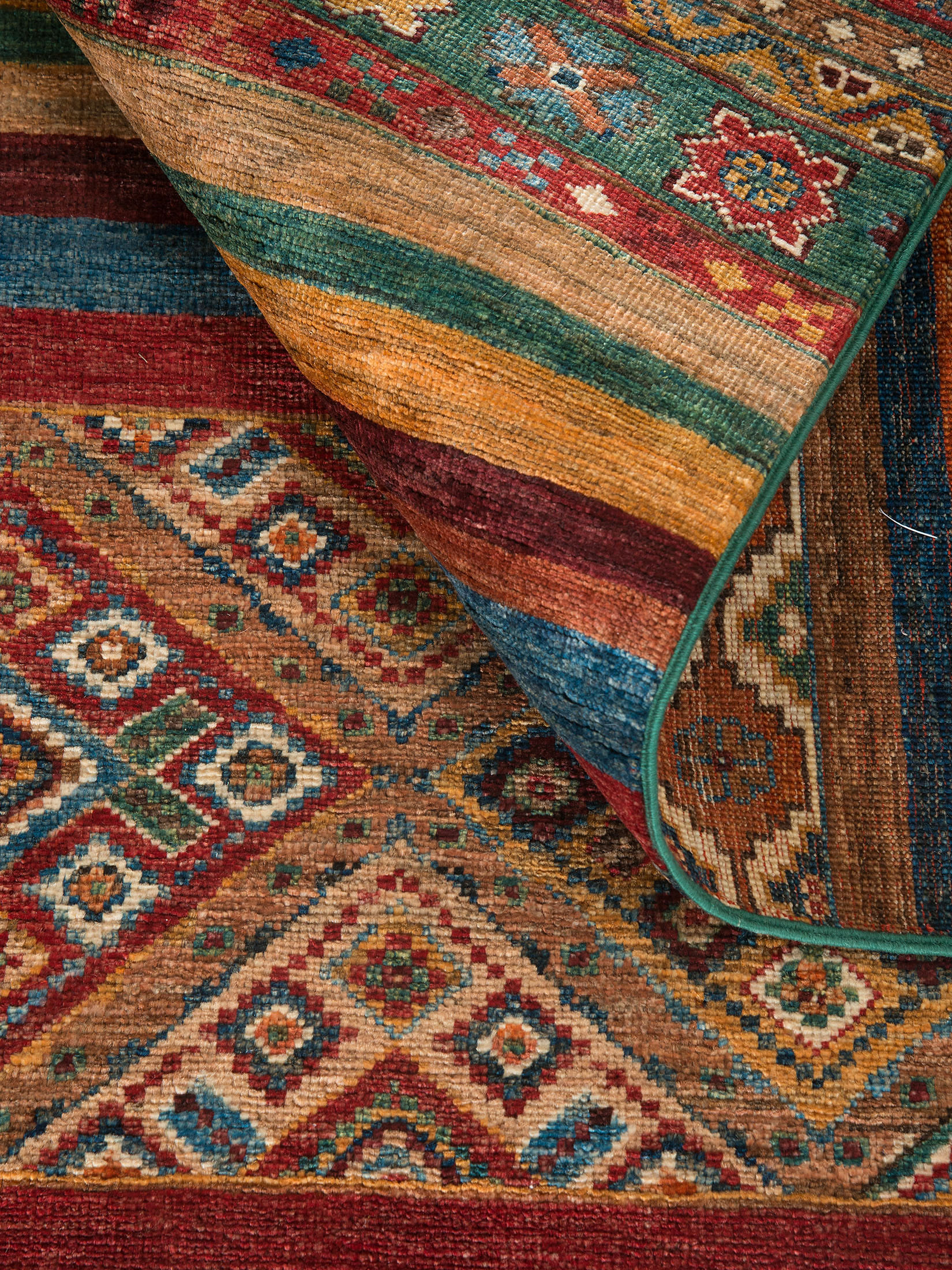 Chobi Schal ca. 248 x 316 cm, Unikat / Einzelstück
