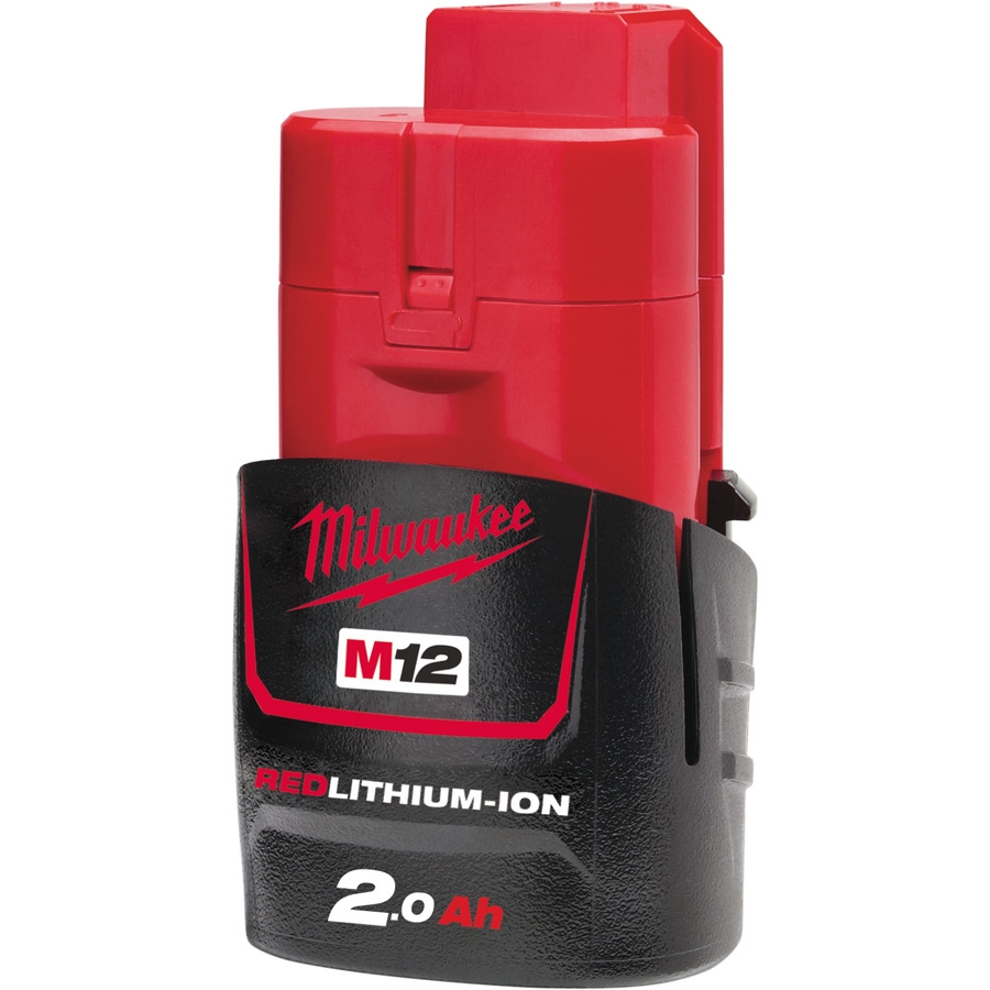 Milwaukee pribor 4932430064 M12 B2 Akumulator M12 12v 2,0ah crveni Li-Ion