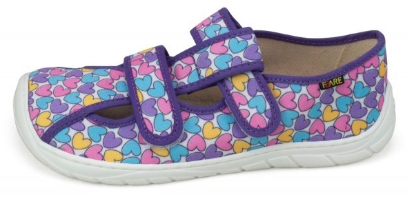 Fare Bare |vA ~ Slipper Klett ~ Herzchen Lila