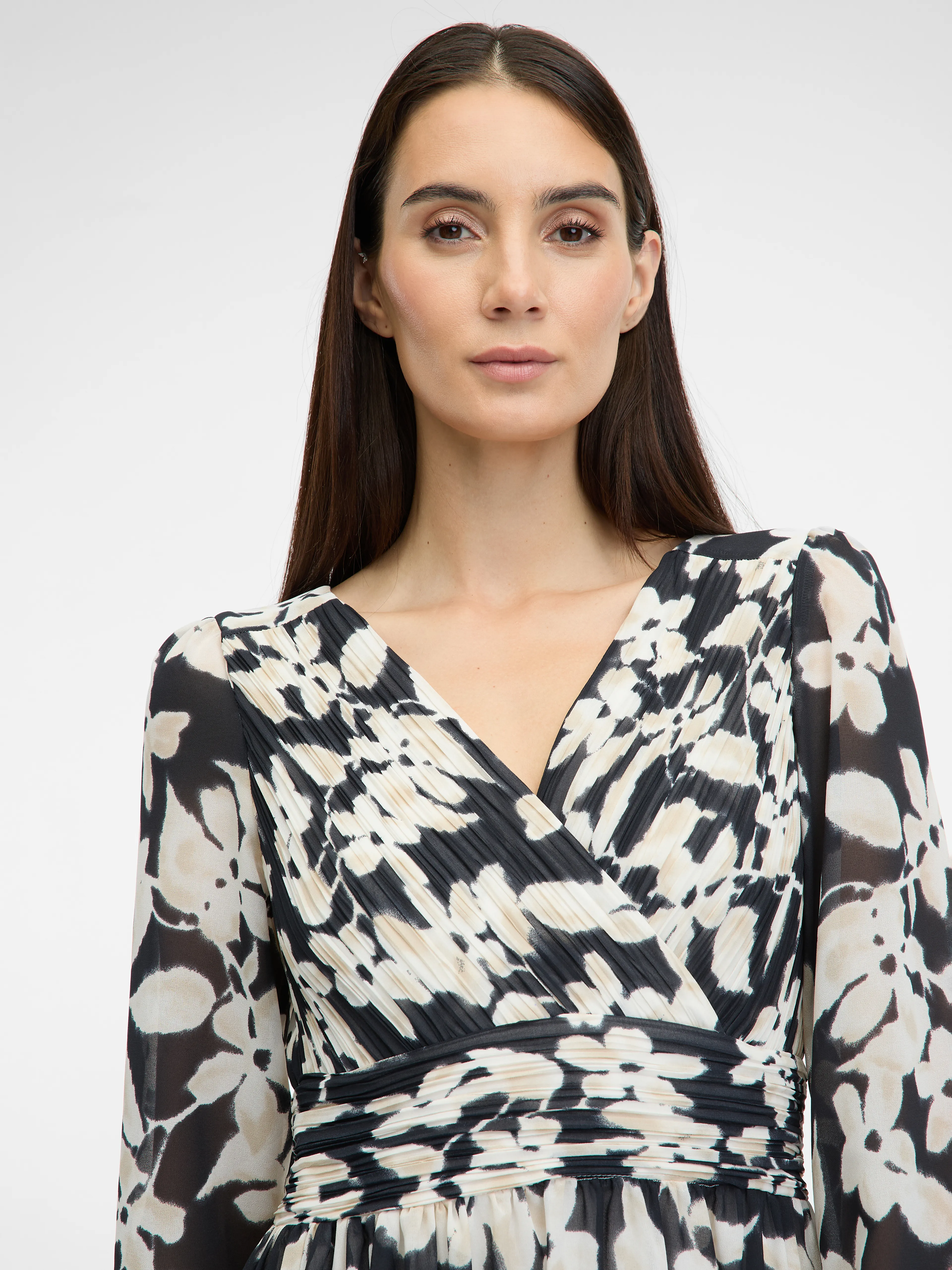 Schwarzes Damen Maxikleid ORSAY