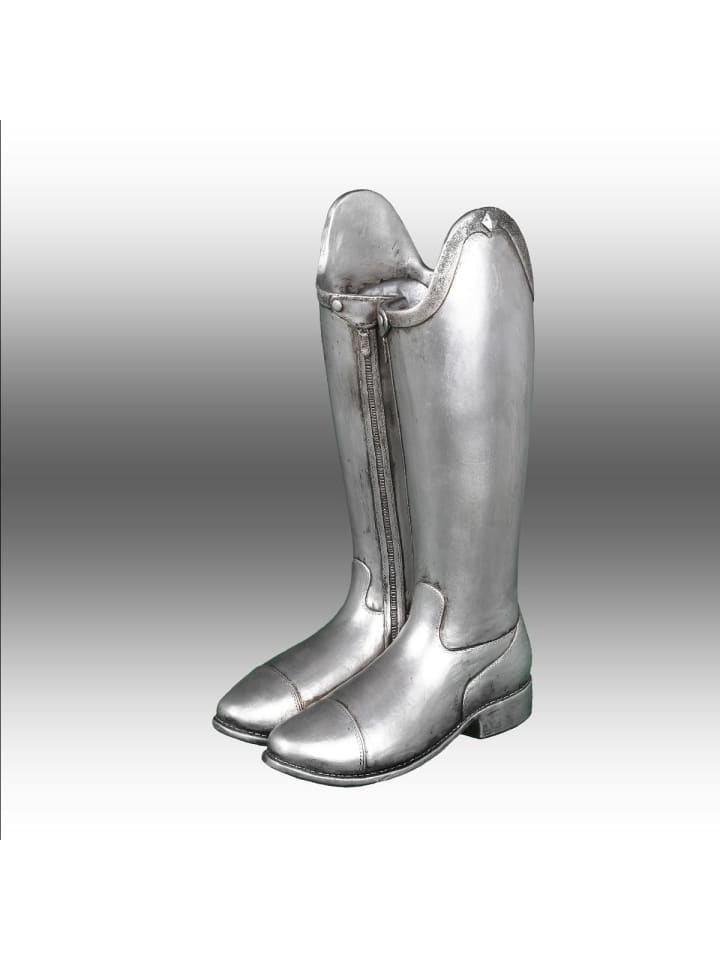Ambiente Haus Reitstiefel in Antiksilber günstig kaufen onesize