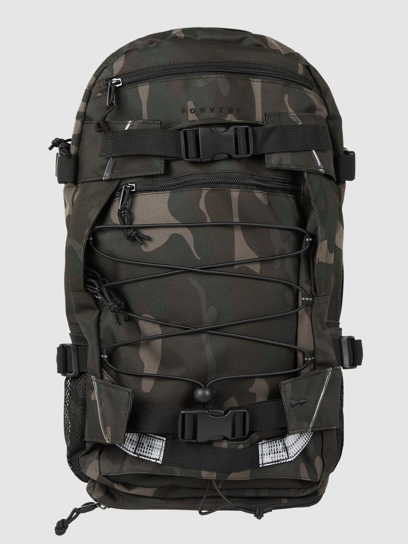 Rucksack mit Camouflage-Muster Modell 'Louis' in anthrazit