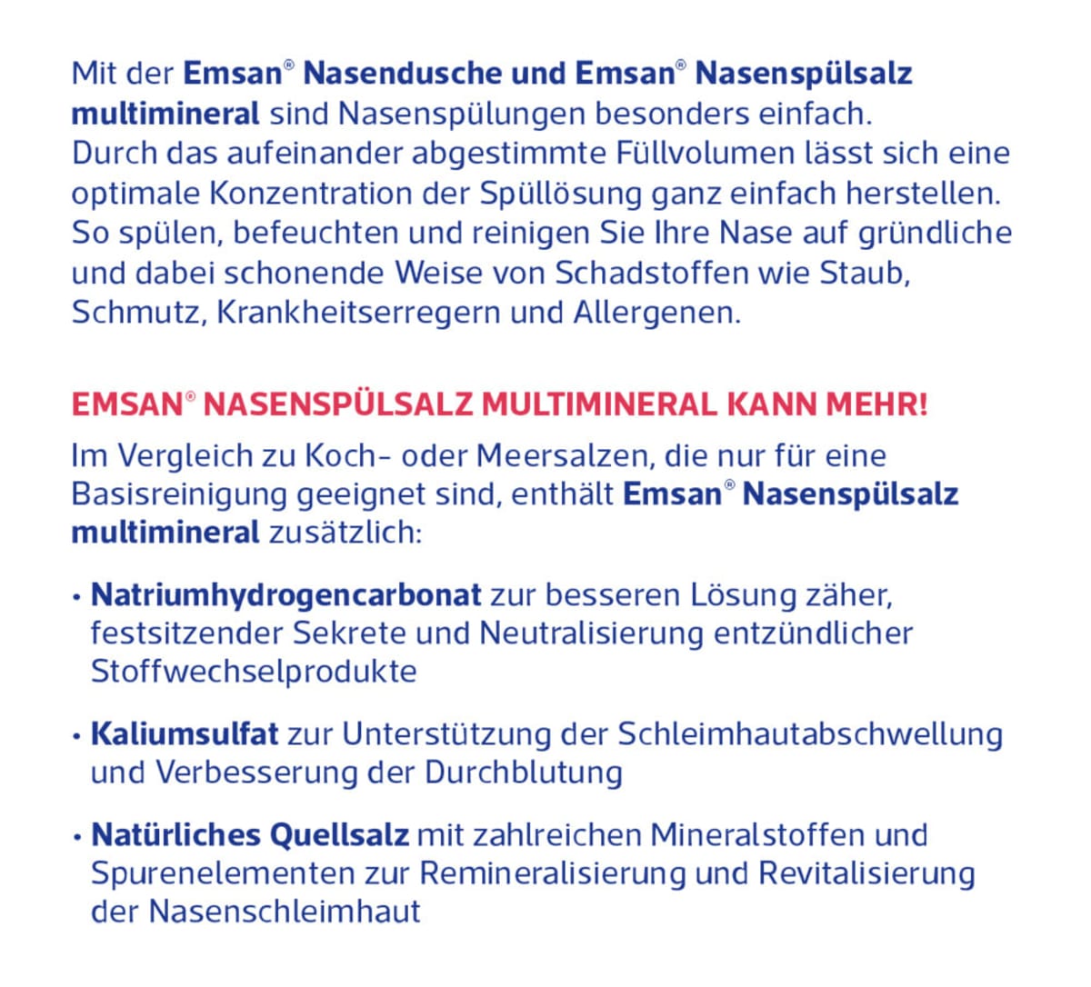 Nasenspülsalz (40x2,5 g) Beutel, 40 St