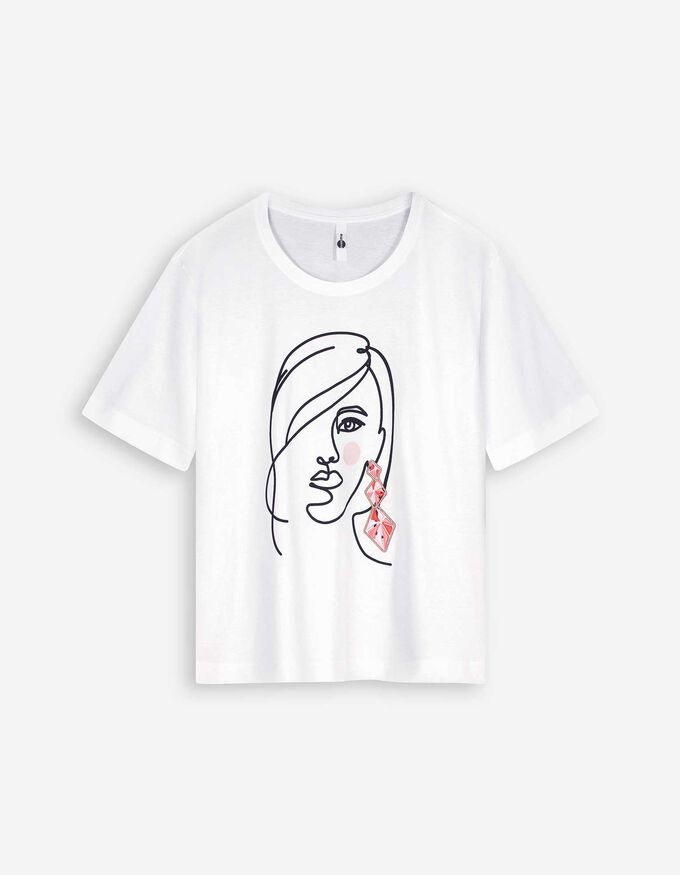 T-Shirt - Stickereien