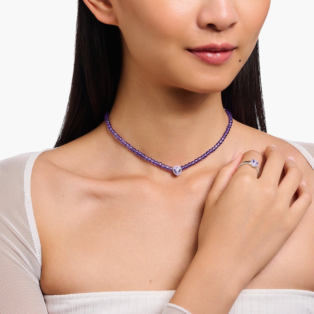 Thomas Sabo Chaînette Argent, Émail collier