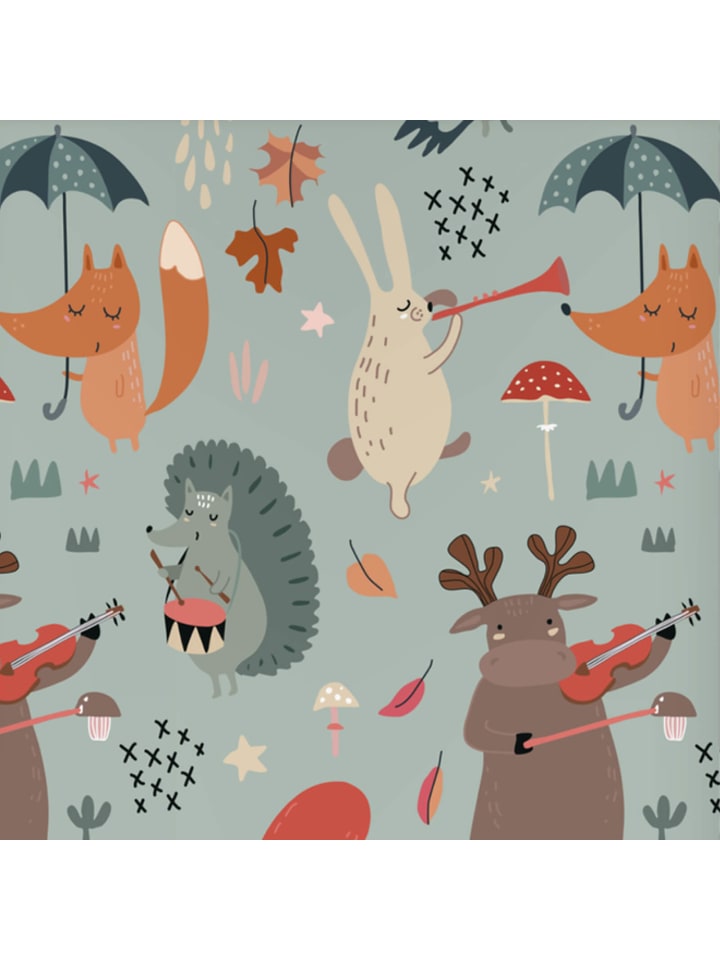 ESPiCO Bettwäsche Waldtiere in Bunt günstig kaufen 135x200 cm (80x80 cm)