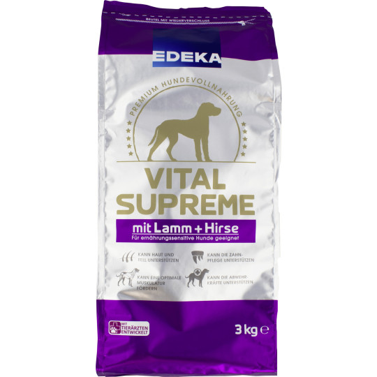 EDEKA Vital Supreme mit Lamm & Hirse 3KG
