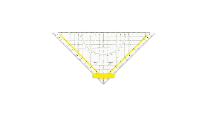 ARISTO TZ-Dreieck mit abnehmbaren Griff 22,5cm