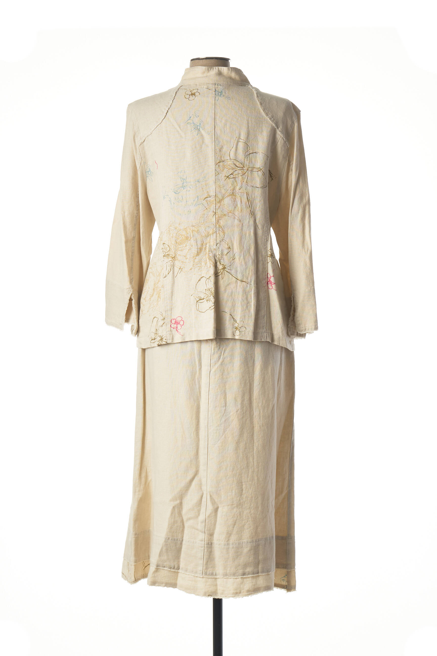 Francoise De France Ensembles Jupe Femme couleur beige