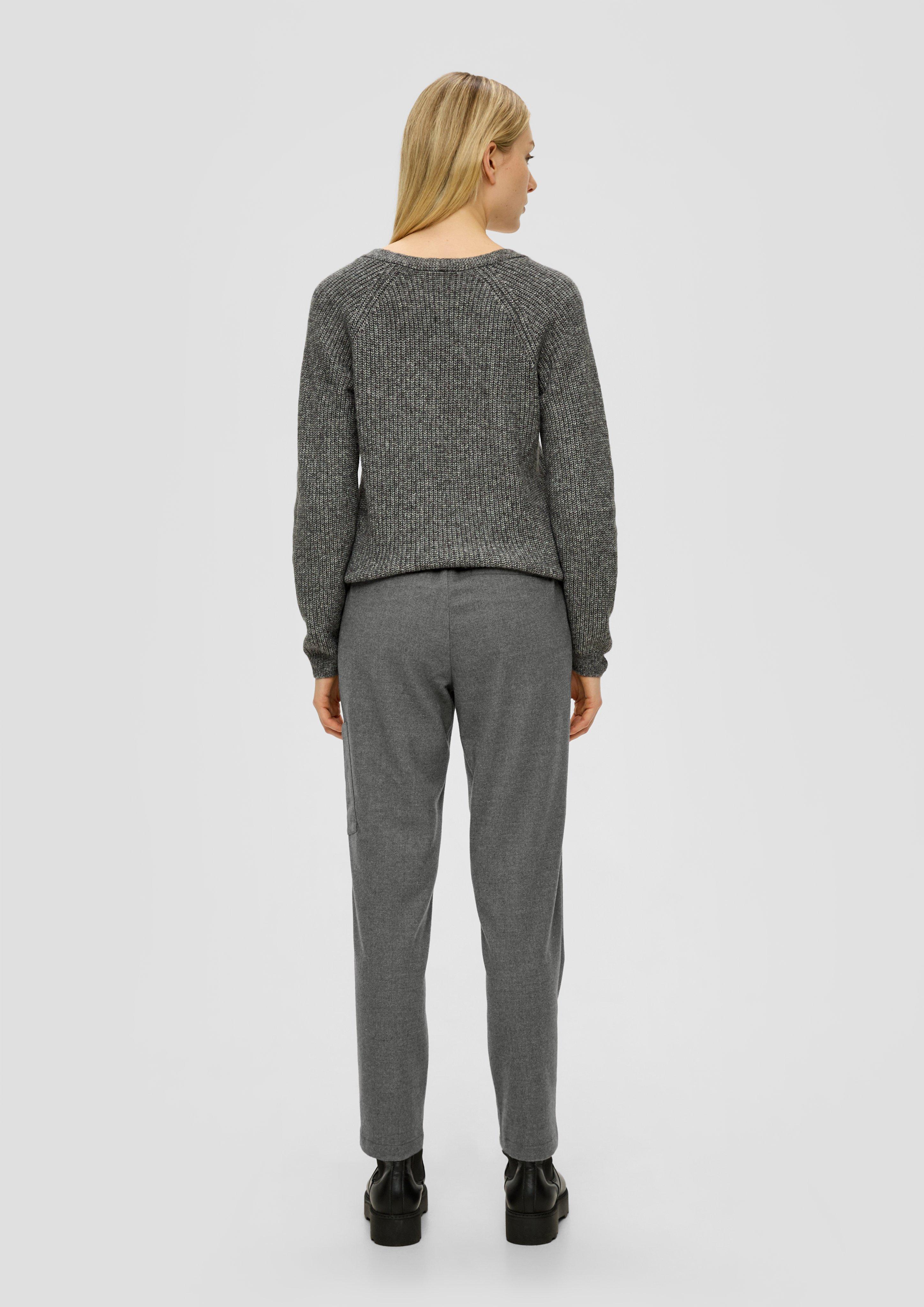 Relaxed: Twill-Hose mit Tapered Leg  2139064-9722