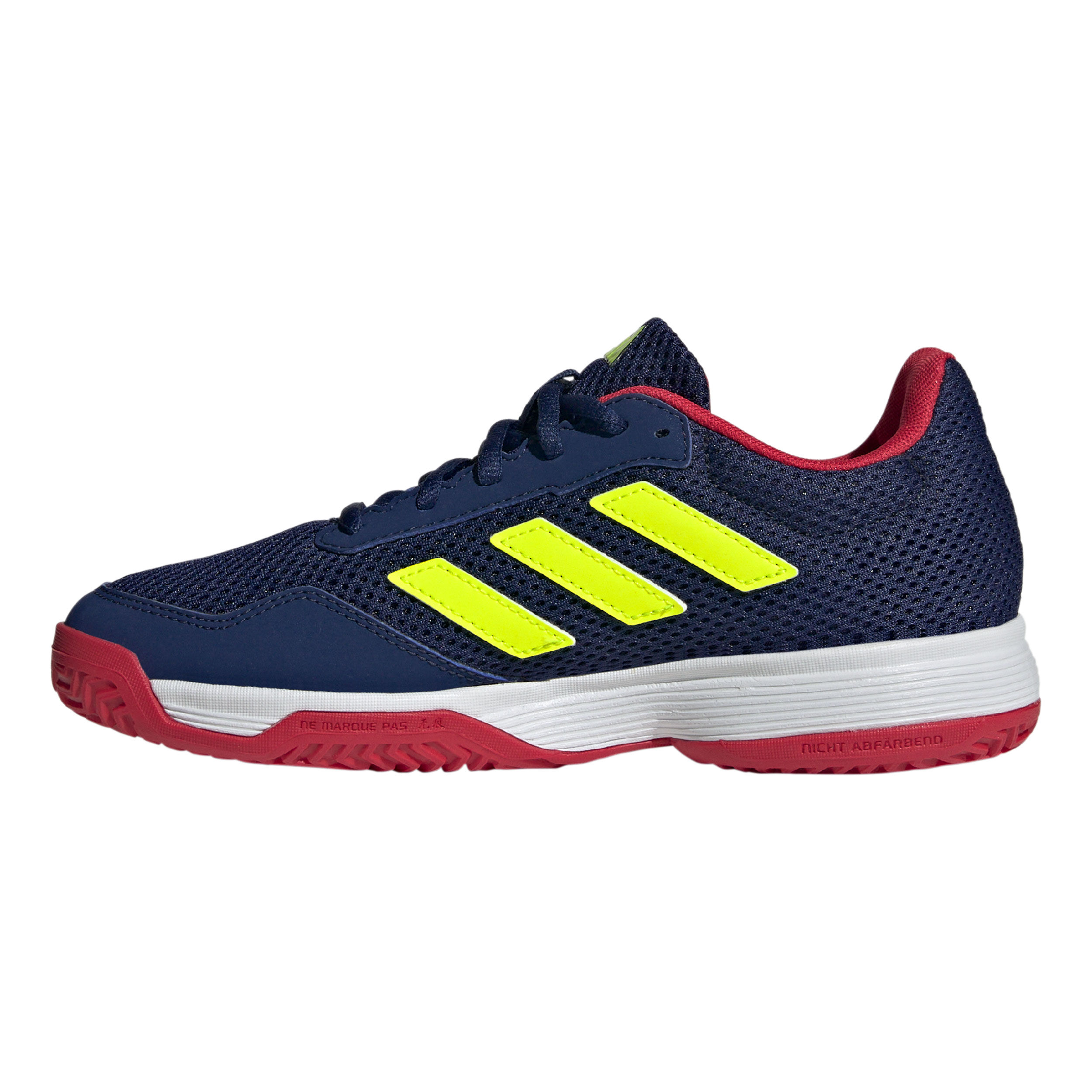 Gamespec Allcourtschuh Kinder - Dunkelblau, Neongrün