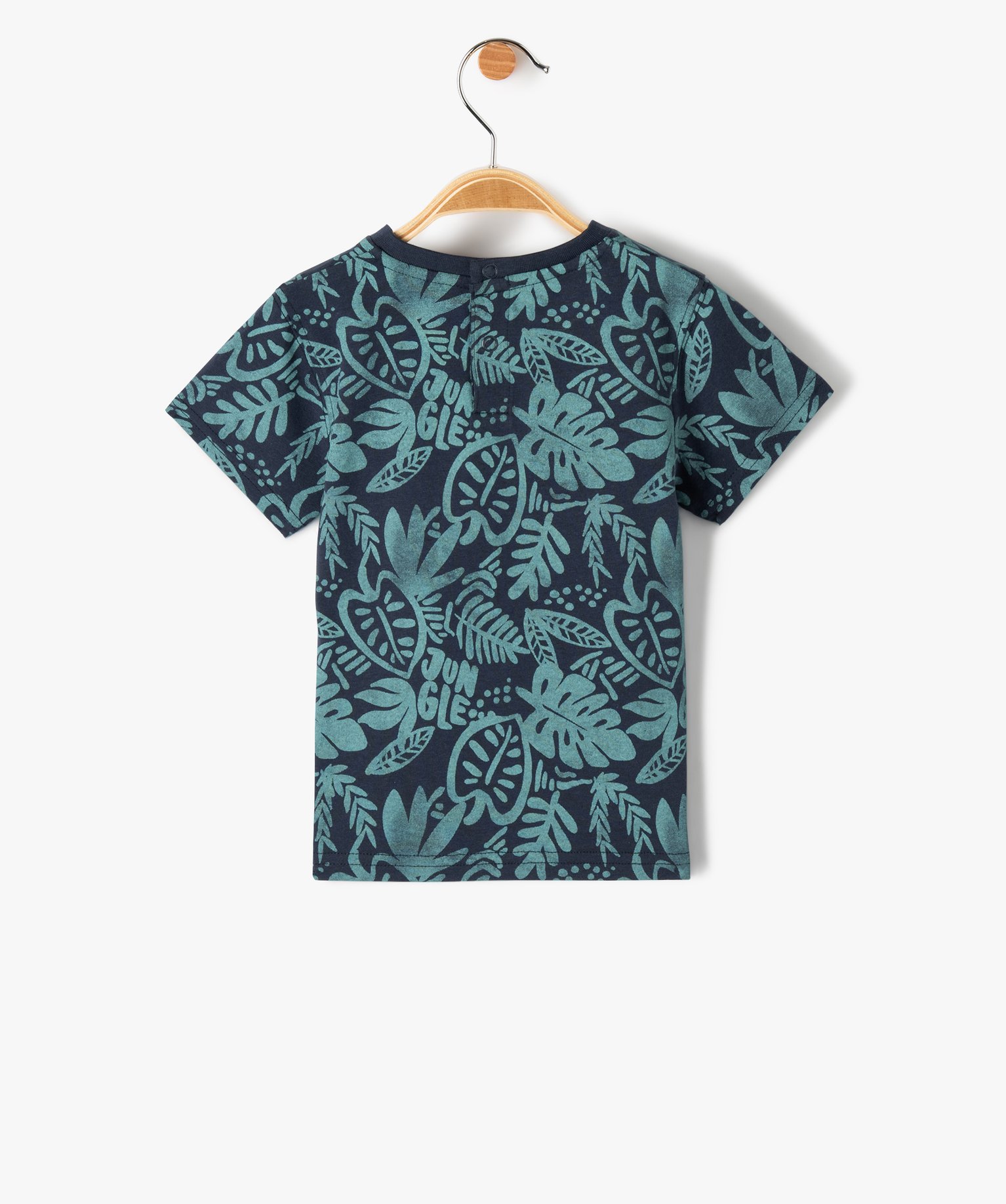 Tee-shirt bébé Garçon à manches courtes, motifs et message marine | GEMO