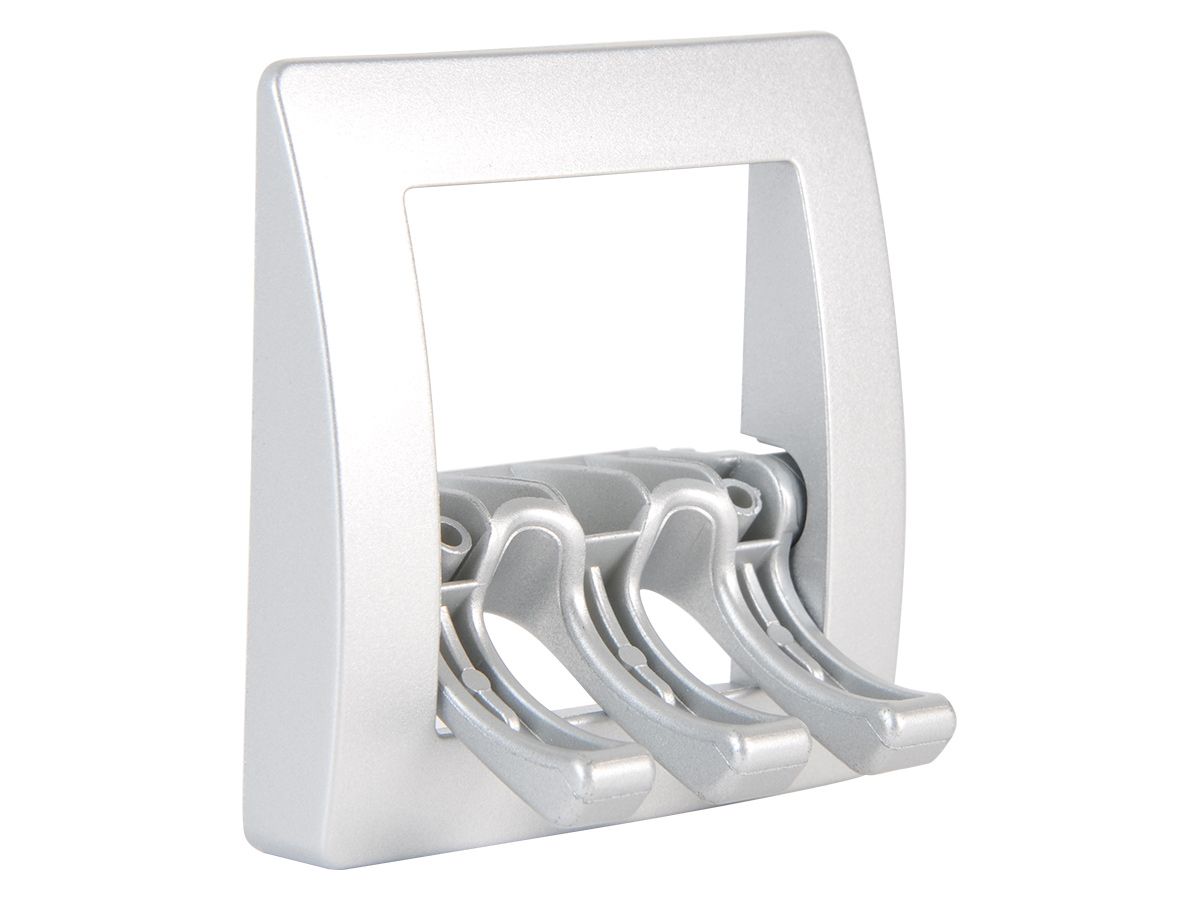 Garderobe ausklappbar mit drei Haken