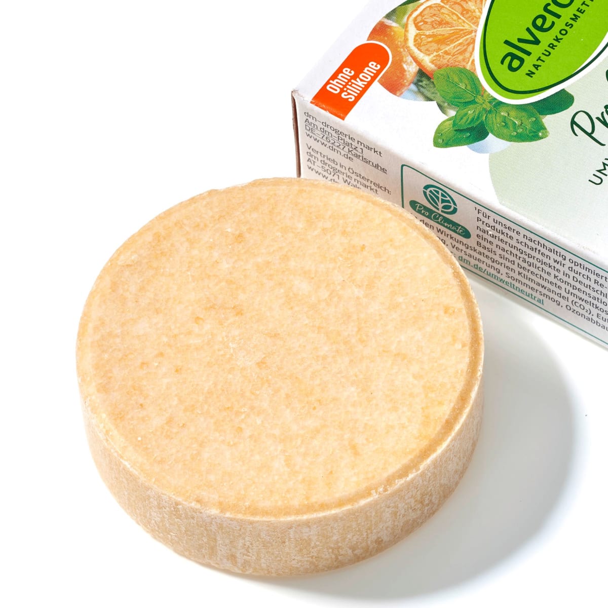 Festes Shampoo Mandarine-Basilikum, 60 g