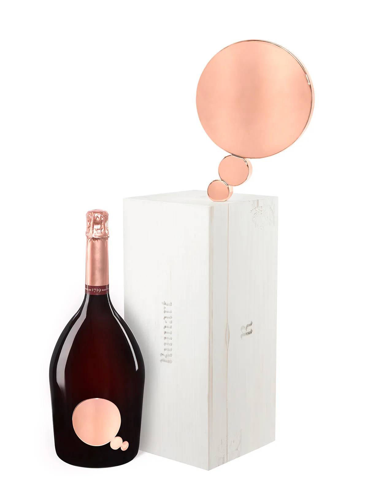 Ruinart Rose Jeroboam Limited Edition 2022 by Jeppe Hein