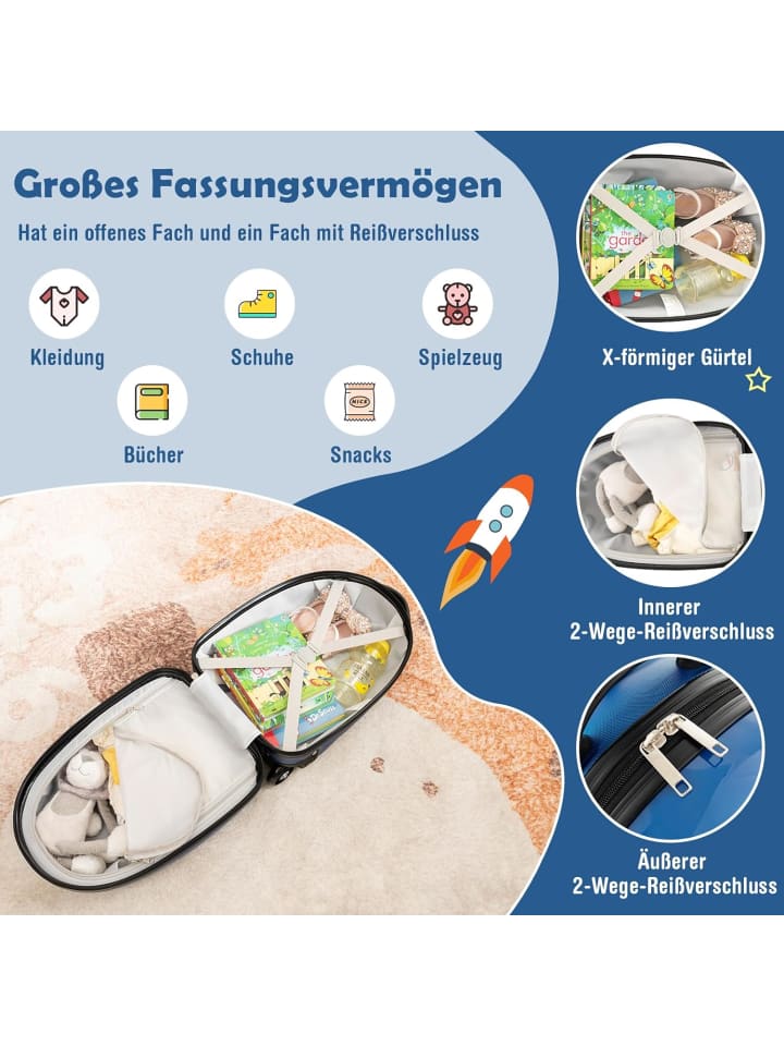 COSTWAY Kofferset 16