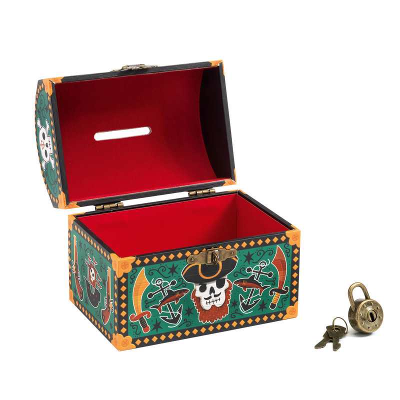 Tirelire pirate Djeco