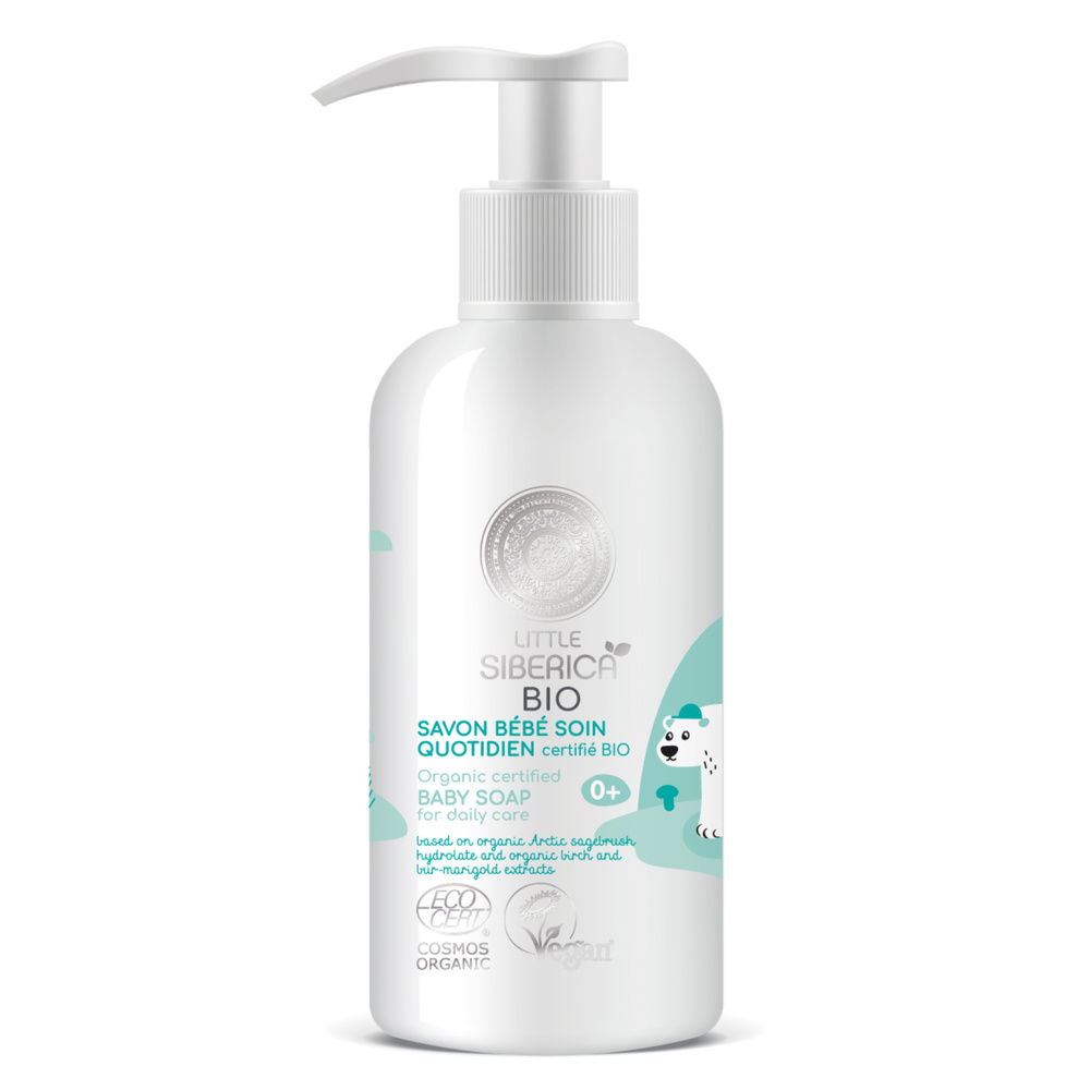 Natura Sibérica Savon Bébé Soin Quotidien certifié Bio Savon