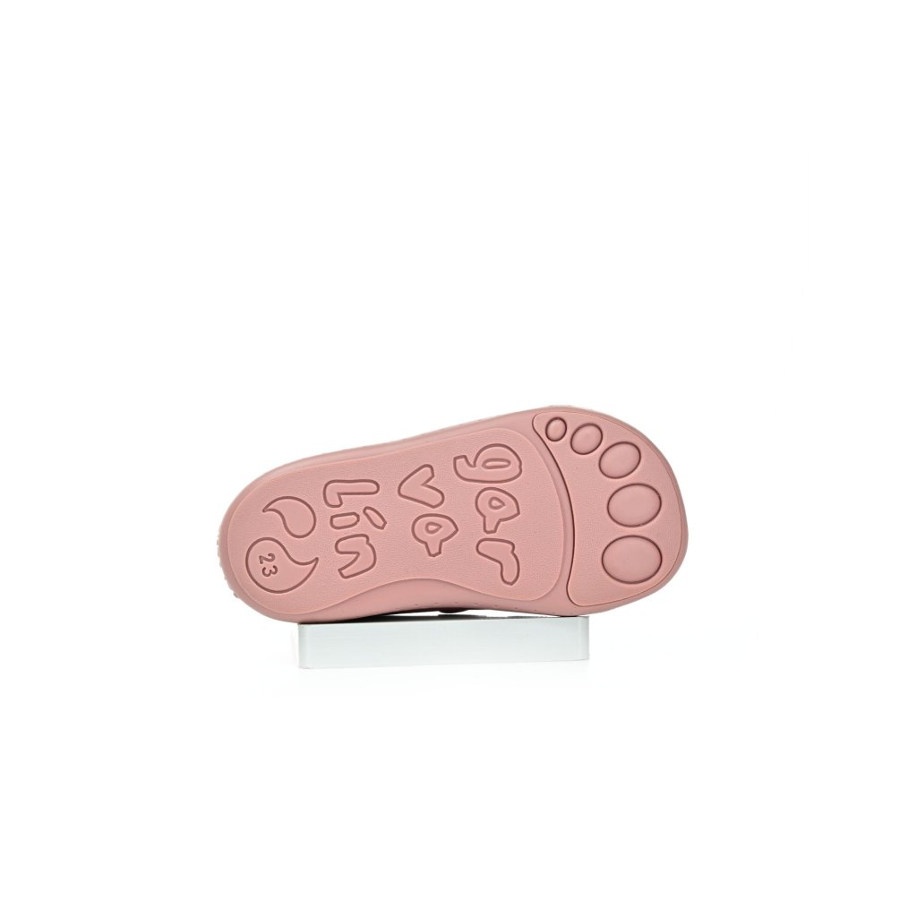 Garvalín Zapato Basico Kiss rosa Barfußhalbschuhe