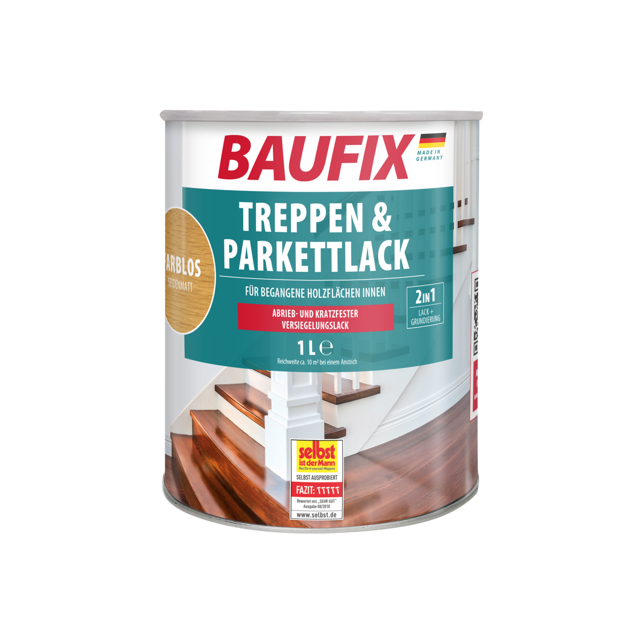 Baufix Treppen & Parkettlack seidenmatt