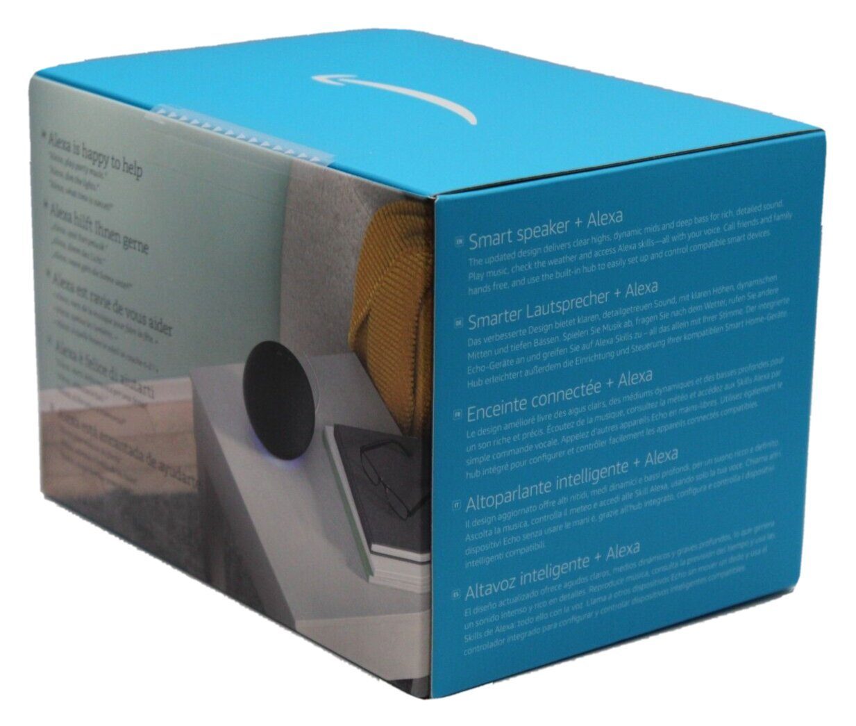 Amazon Echo 4. Generation Smarter WLAN und Bluetooth Lautsprecher Smart Speaker (Bluetooth, WLAN (WiFi), Bluetooth, mit Alexa, Dolby-Audio)