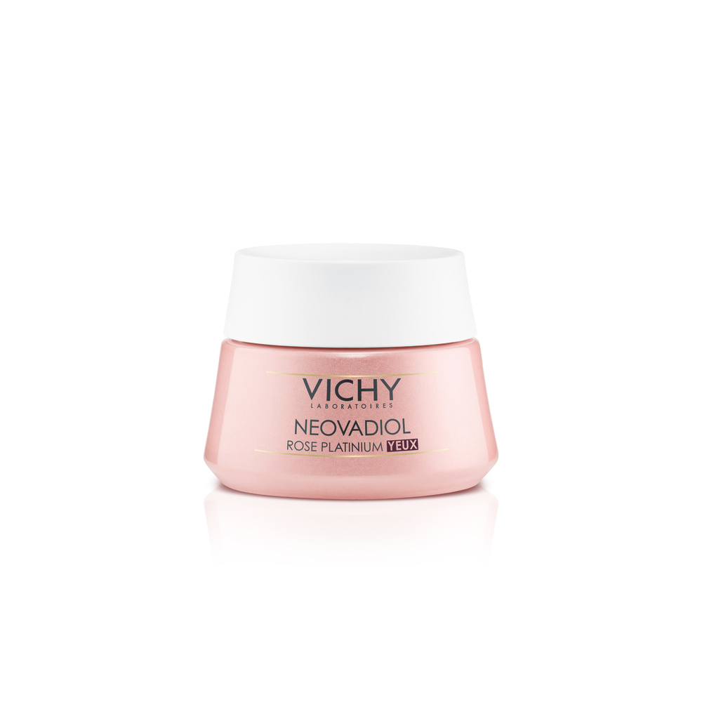 Vichy NEOVADIOL ROSE PLATINIUM YEUX 15ML Soin rosé anti-poches & anti-rides pourle contour des yeux des peaux matures