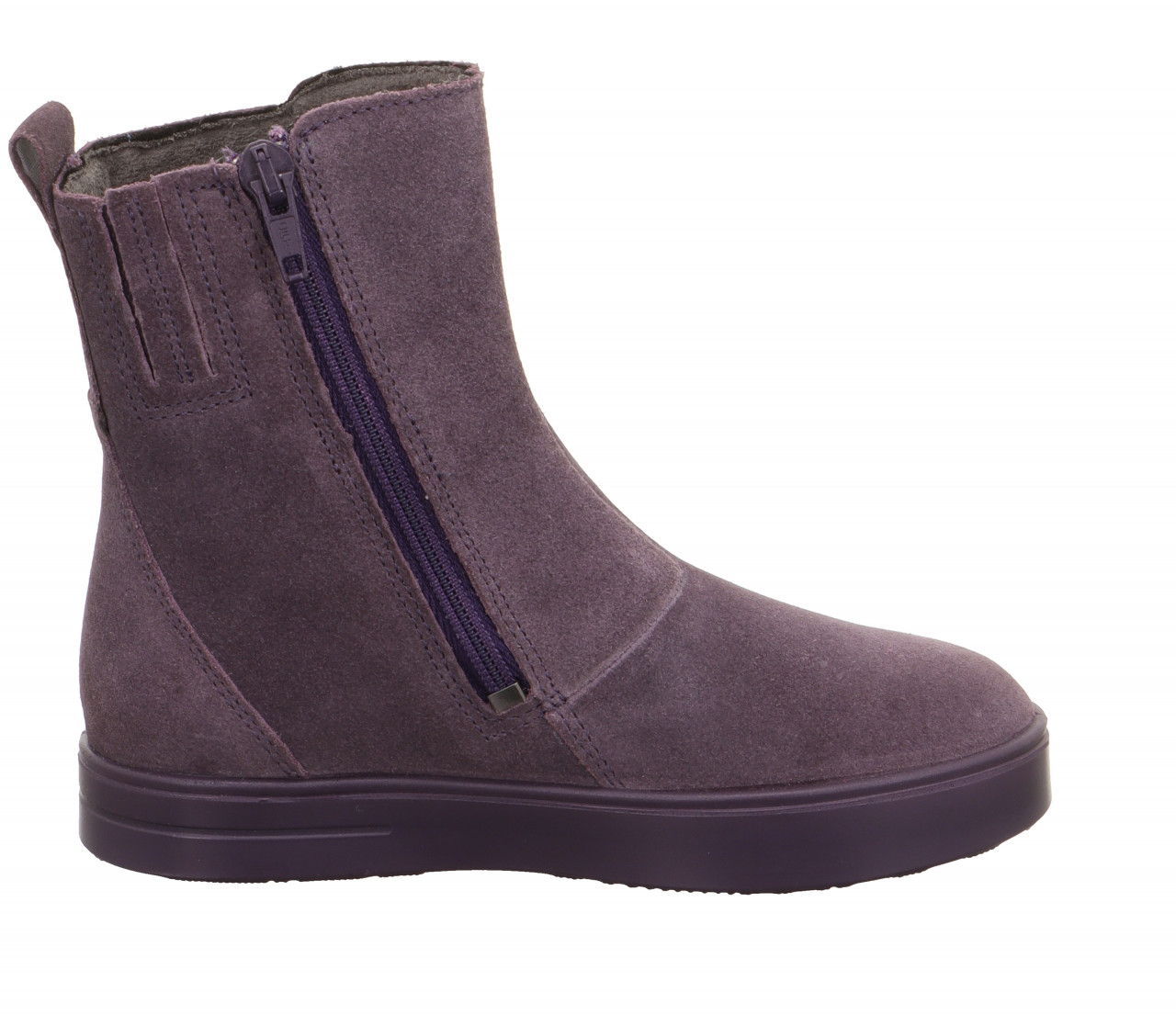 STELLA - LilaStiefel mit Reißverschluss